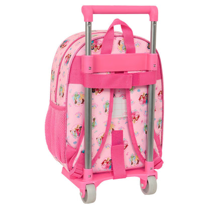 Trolley rosa de Princesas Disney con mochila extraíble y bolsillos frontales - 2