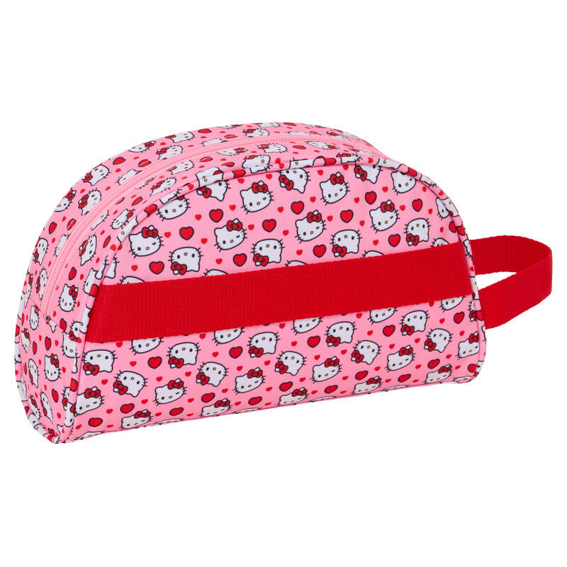 Neceser rosa SAFTA de Hello Kitty con asa lateral - 2