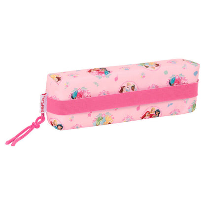 Portatodo rosa de Princesas Disney SAFTA con cremallera - 2