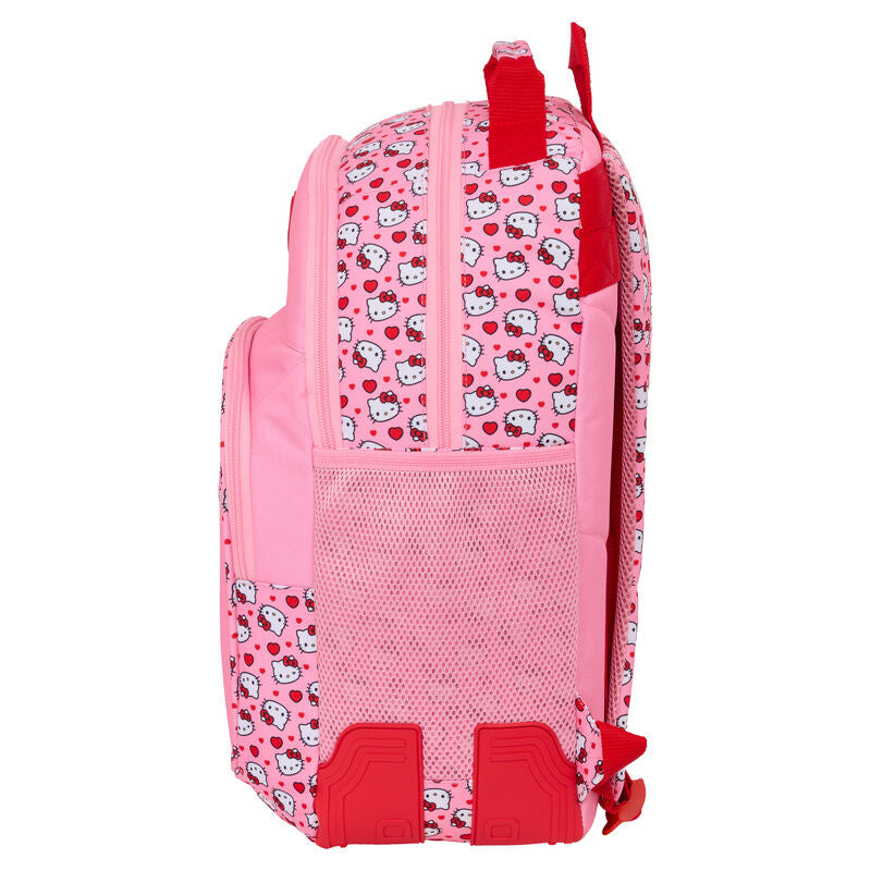 Mochila rosa SAFTA de Hello Kitty de 42 cm - 3