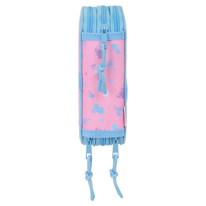 Plumier triple azul de Stitch Disney con tres compartimentos - 3