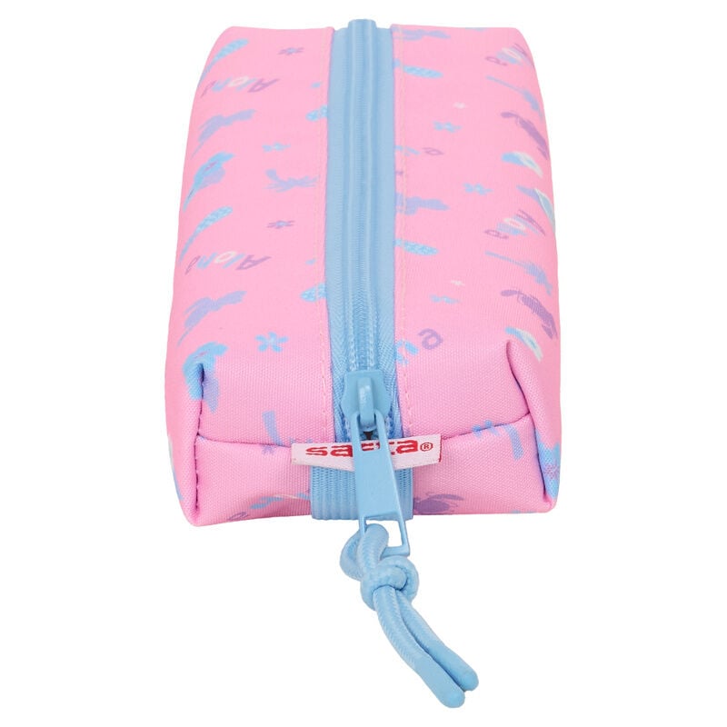 Portatodo rosa Bright Stitch de Disney con dibujo de Stitch - 3