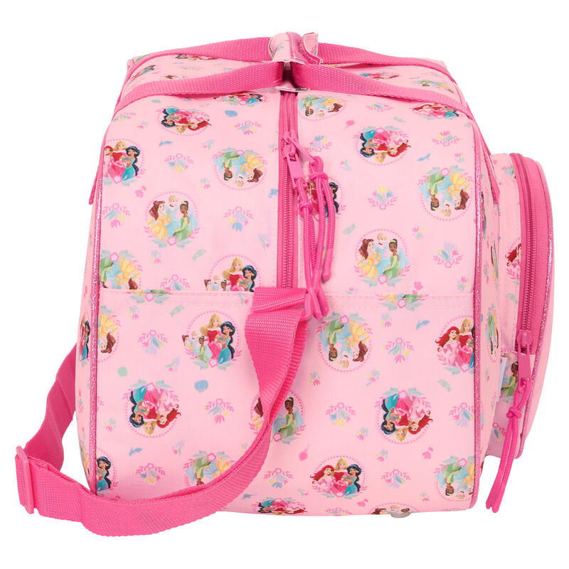 Bolsa de deporte rosa Princesas Disney con bolsillo frontal - 3