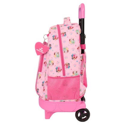 Trolley rosa SAFTA de Disney Princesas con mochila extraíble - 3