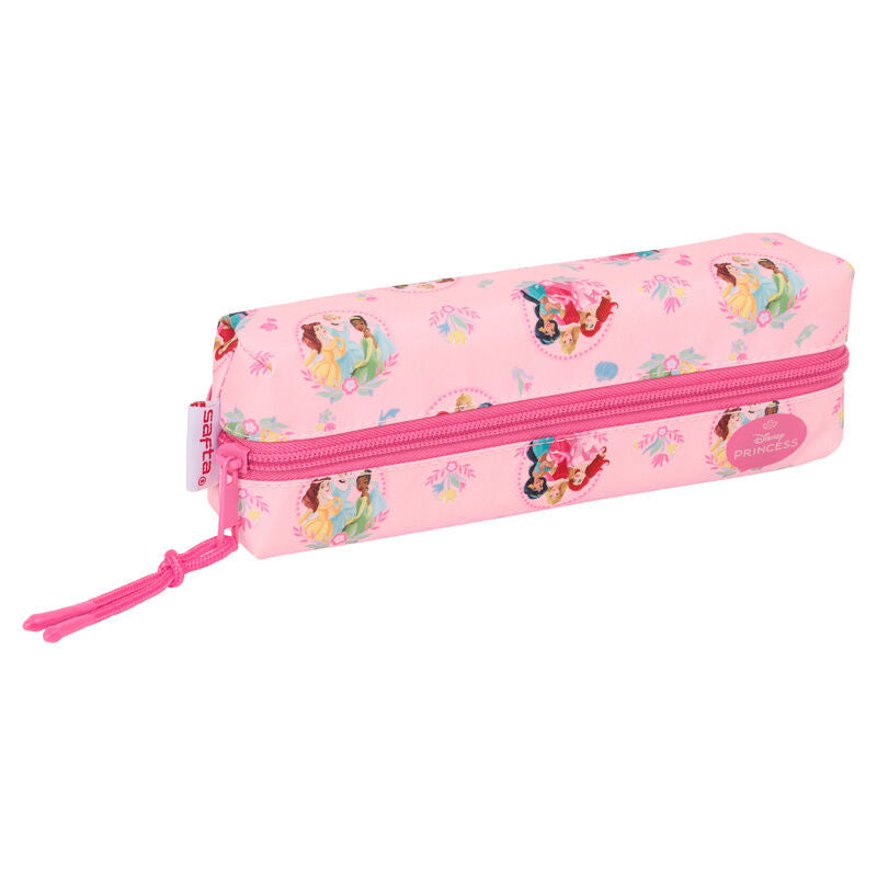 Portatodo rosa de Princesas Disney SAFTA con cremallera - 3