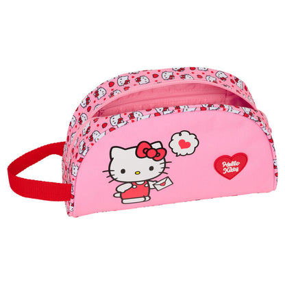 Neceser rosa SAFTA de Hello Kitty con asa lateral - 4