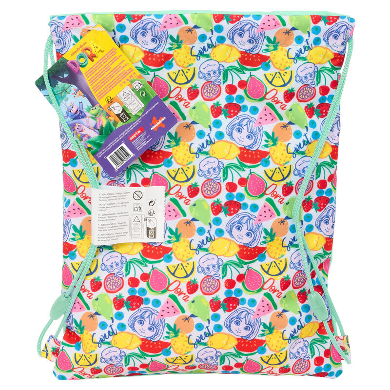 Saco verde menta de Dora la Exploradora con Dora y Botas - 4