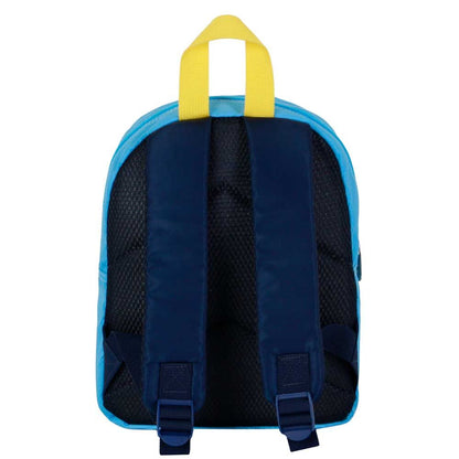 Mochila escolar azul y amarilla de Sonic the Hedgehog - 2