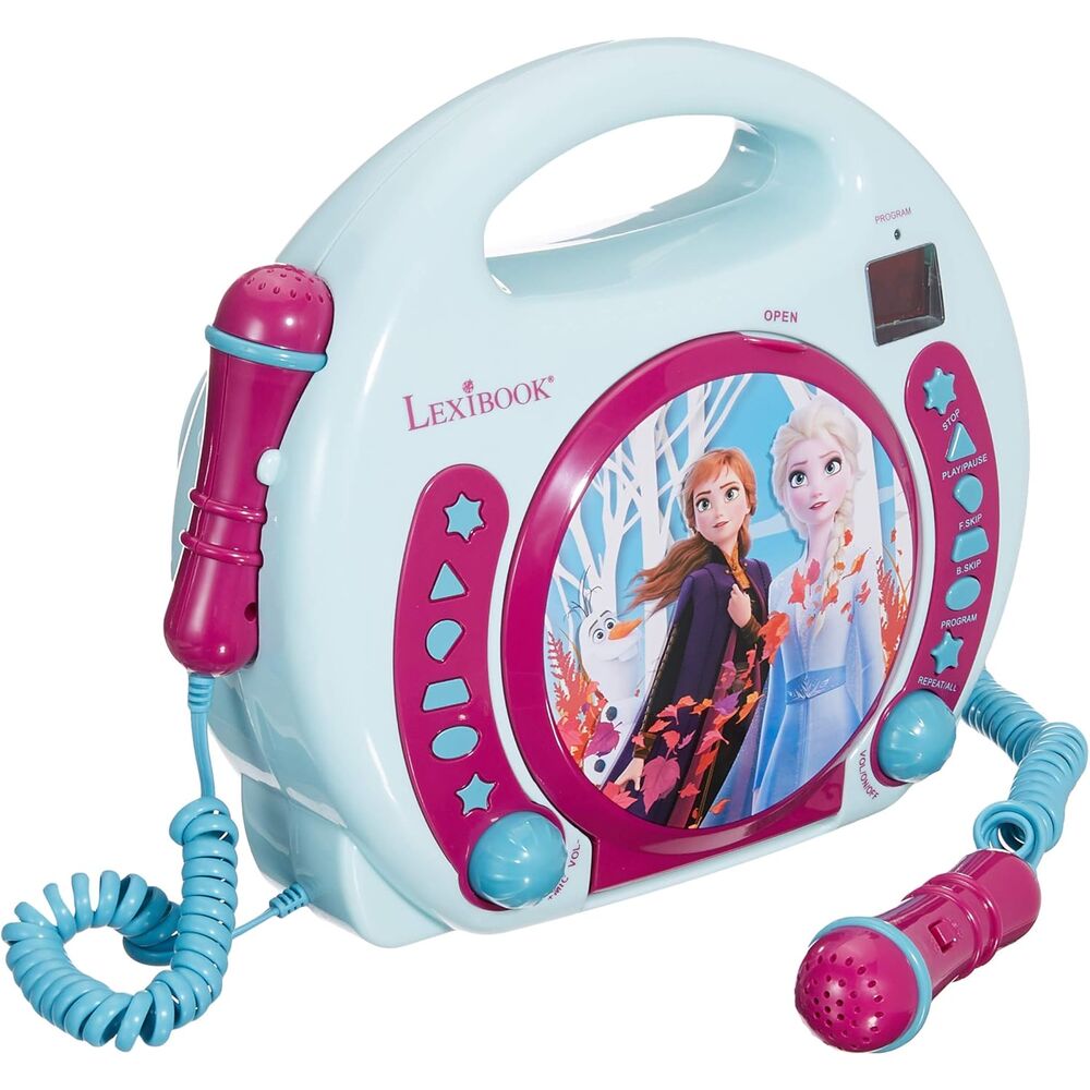 Karaoke CD Disney Frozen de Lexibook con dos micrófonos integrados - 3