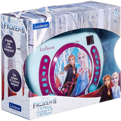 Karaoke CD Disney Frozen de Lexibook con dos micrófonos integrados