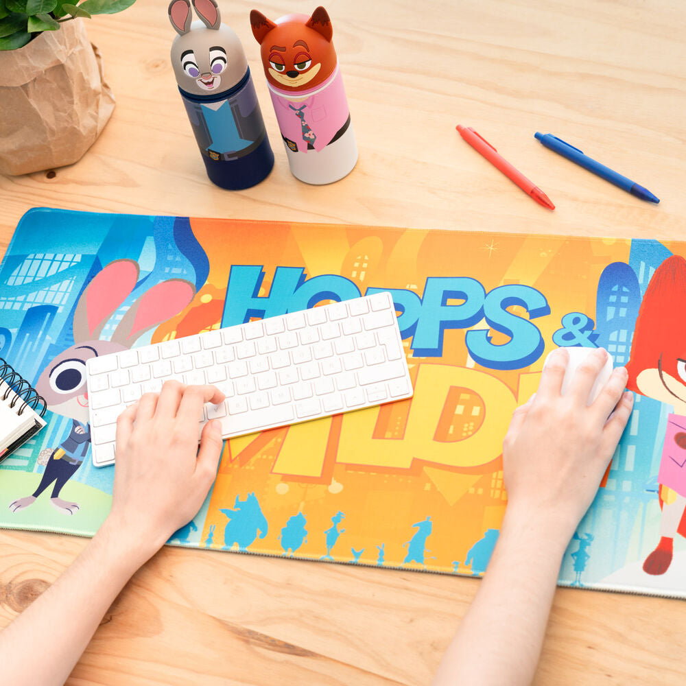 Alfombrilla gaming de Zootropolis 2 con Judy Hopps y Nick Wilde - 5