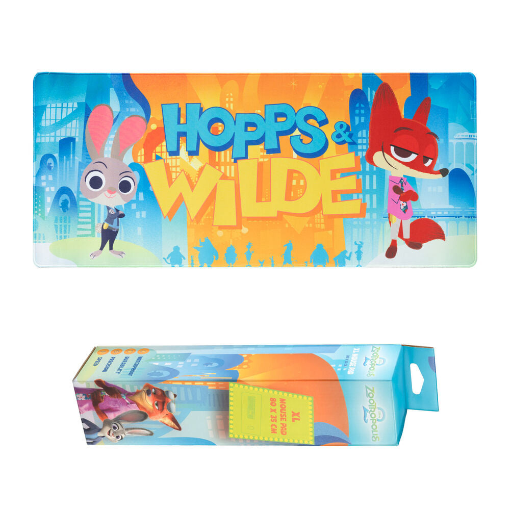 Alfombrilla gaming de Zootropolis 2 con Judy Hopps y Nick Wilde - 2