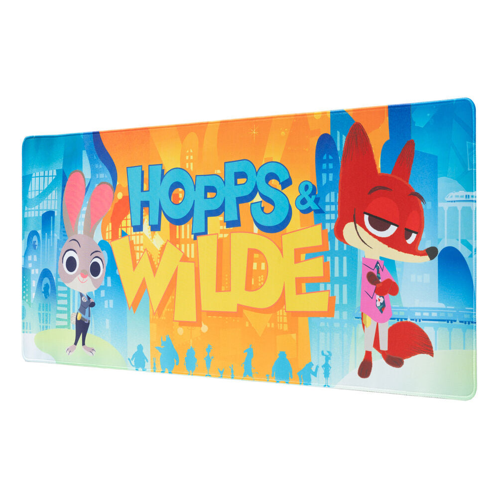 Alfombrilla gaming de Zootropolis 2 con Judy Hopps y Nick Wilde - 3