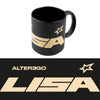 Taza negra ERIK Alter Ego LISA de 350 ml