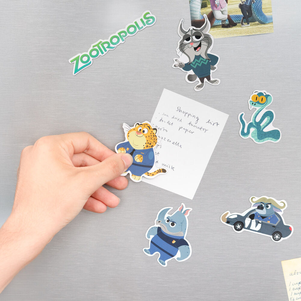 Set de imanes ERIK de Disney Zootropolis 2 con Nick Wilde y Judy Hopps - 6