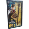 Varita mágica y Mapa del Merodeador de Harry Potter en caja