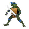 Figura articulada NECA de Leonardo de Las Tortugas Ninja con dos espadas