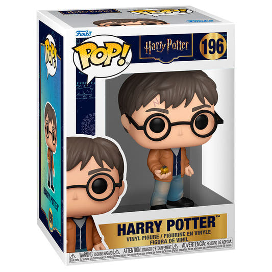 Figura FUNKO POP de Harry Potter con gafas y chaqueta marrón - 2