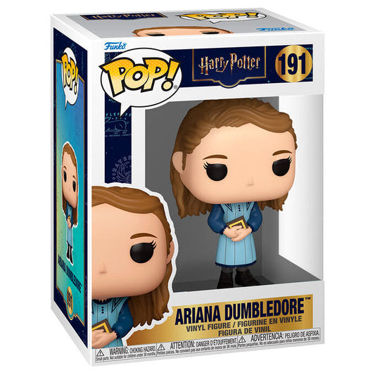 Figura Funko POP! de Ariana Dumbledore con vestido azul y libro - 2