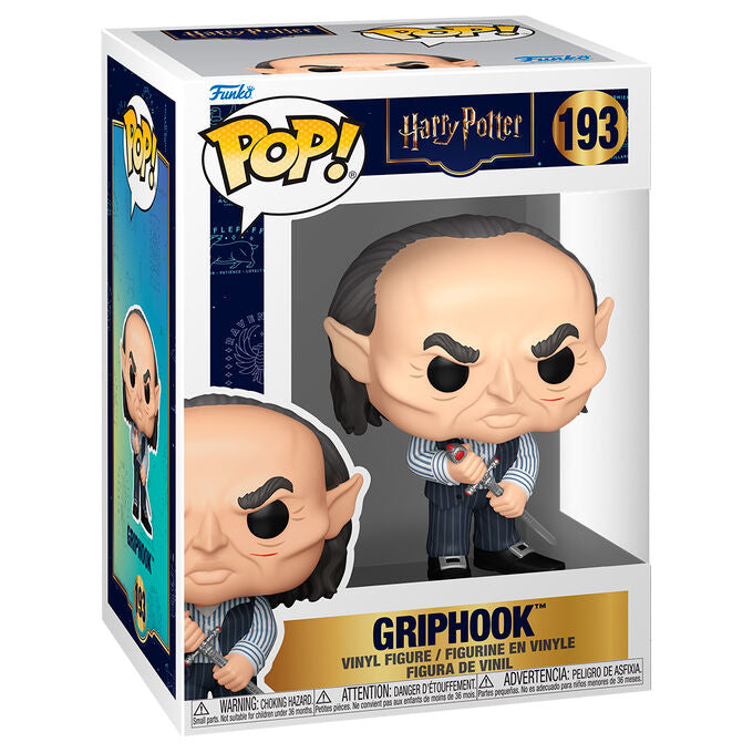 Figura Funko POP! de Griphook de Harry Potter con traje de rayas y espada - 2