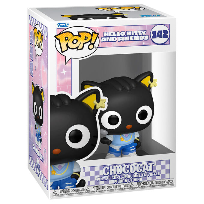 Figura Funko POP! de Chococat con sudadera azul y zapatillas blancas - 2