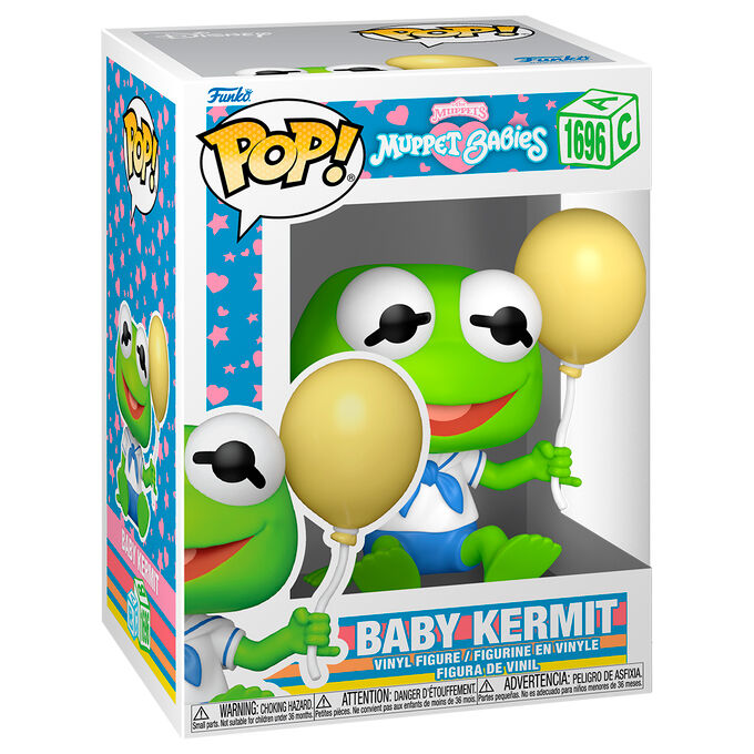 Figura Funko POP! de Baby Kermit con uniforme marinero y globo amarillo - 2