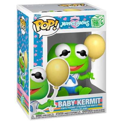 Figura Funko POP! de Baby Kermit con uniforme marinero y globo amarillo - 2