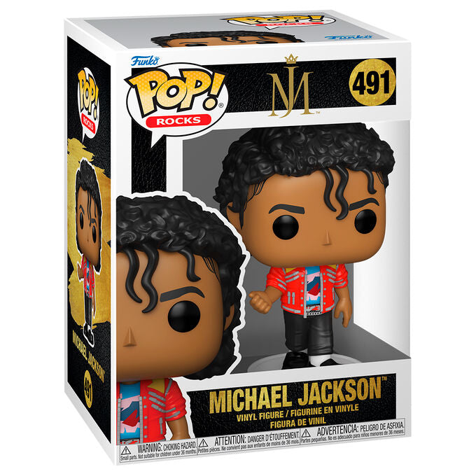 Figura de vinilo Funko POP! de Michael Jackson con chaqueta roja - 2