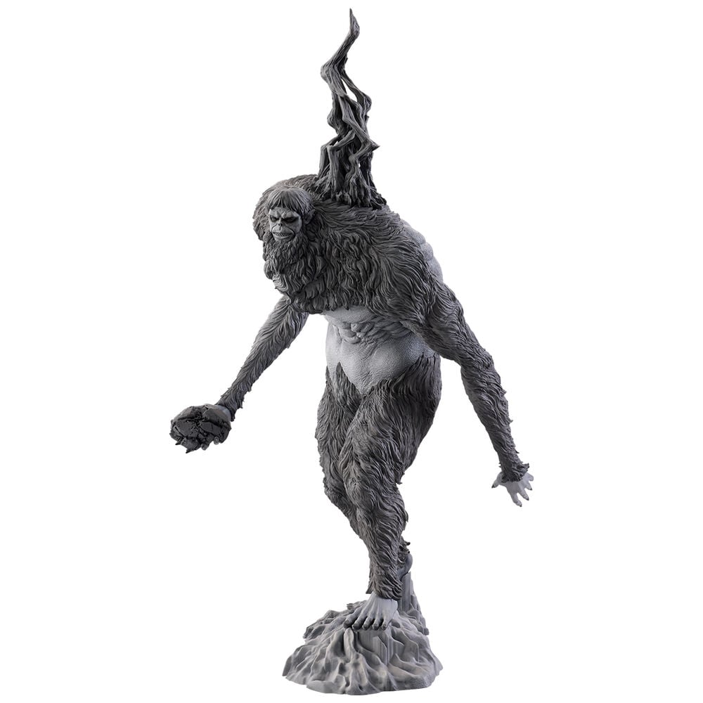 Figura Ichibansho del Beast Titan de Attack on Titan sobre base rocosa - 2