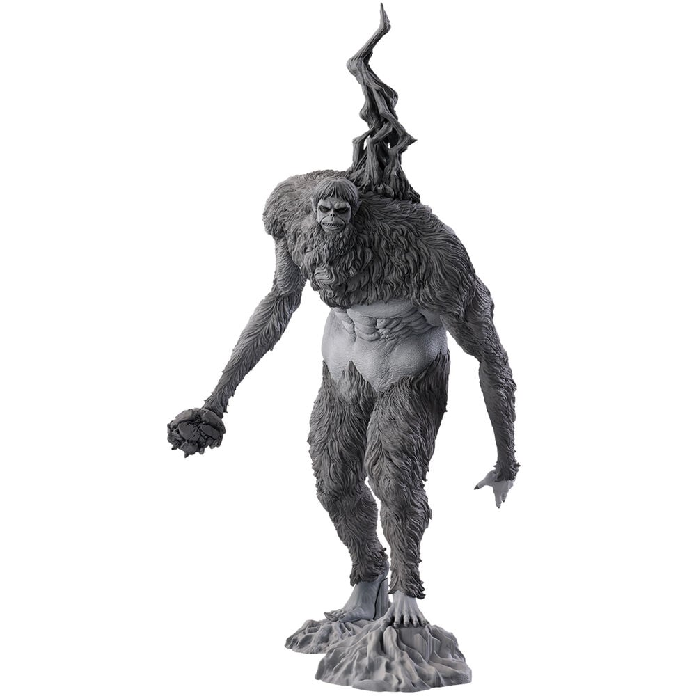 Figura Ichibansho del Beast Titan de Attack on Titan sobre base rocosa