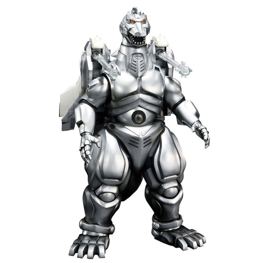 Figura plateada de Mecha-King Godzilla con cañones en los brazos - 4