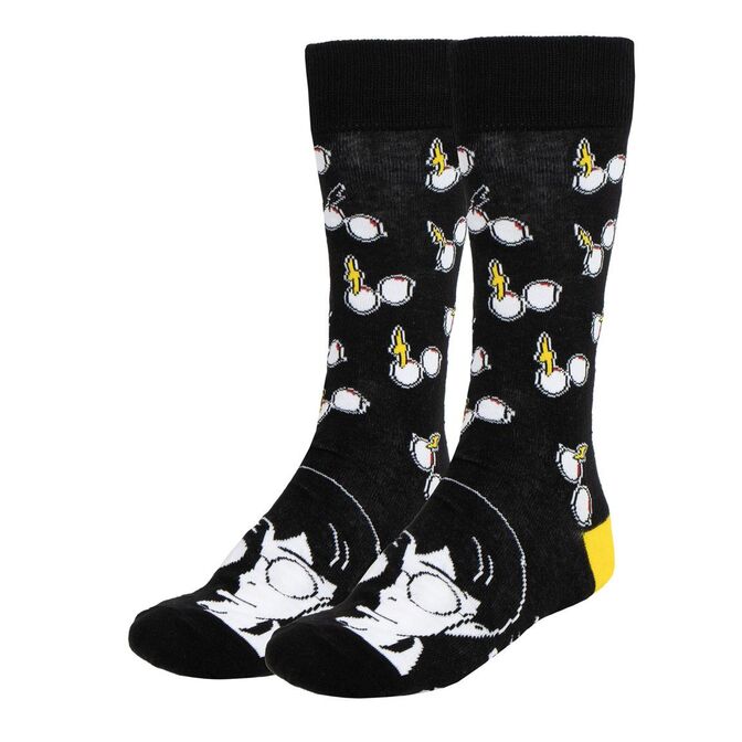 Set de tres calcetines Harry Potter CERDÁ con diseños negros y grises - 2