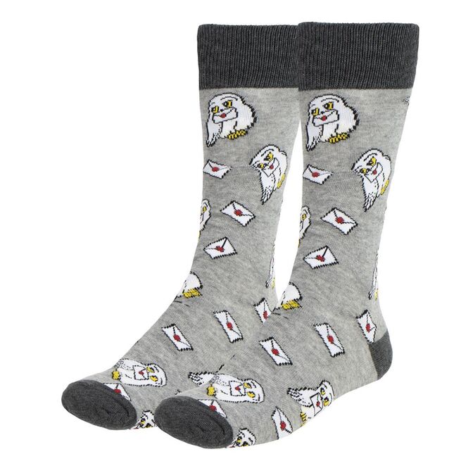 Set de tres calcetines Harry Potter CERDÁ con diseños negros y grises - 3