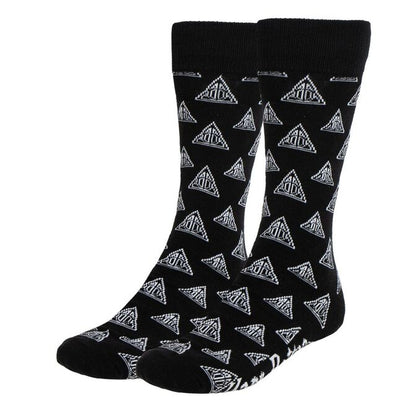 Set de tres calcetines Harry Potter CERDÁ con diseños negros y grises - 4