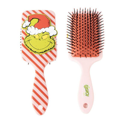 Cepillo para el pelo de El Grinch con diseño a rayas rojas y blancas - 4
