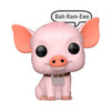 Figura Funko POP! de Babe el Cerdito Valiente con burbuja de diálogo