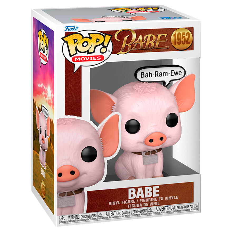 Figura Funko POP! de Babe el Cerdito Valiente con burbuja de diálogo - 2
