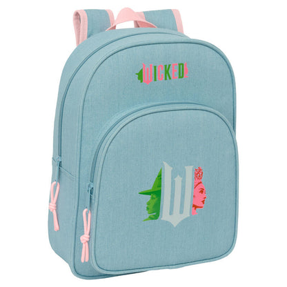 Mochila Wicked SAFTA azul turquesa de 34 cm