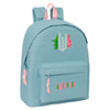 Mochila SAFTA Wicked azul turquesa de 42 cm