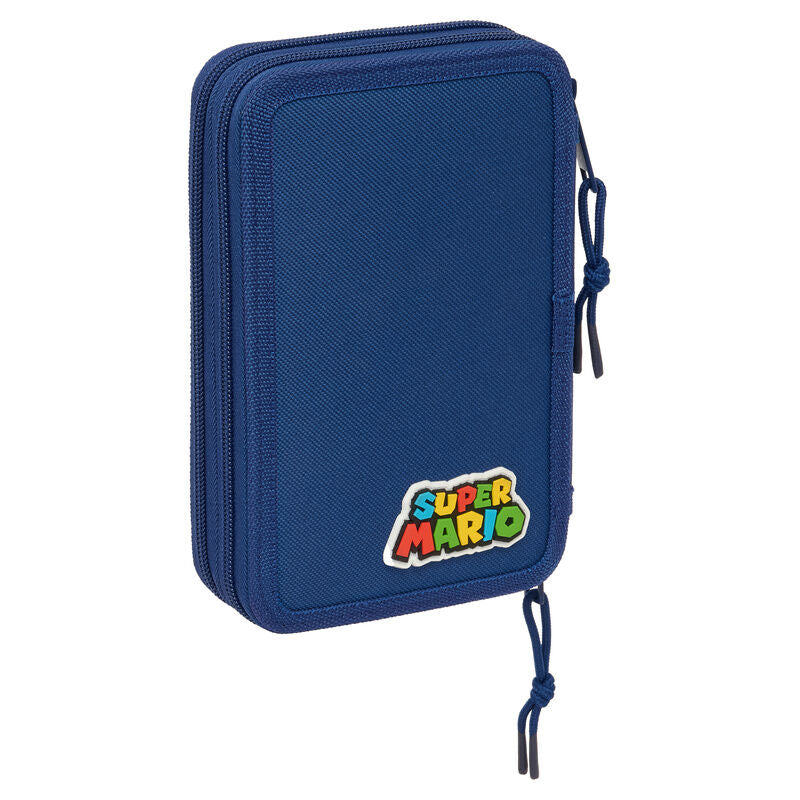 Plumier doble SAFTA de Super Mario Bros con Mario y Luigi - 2