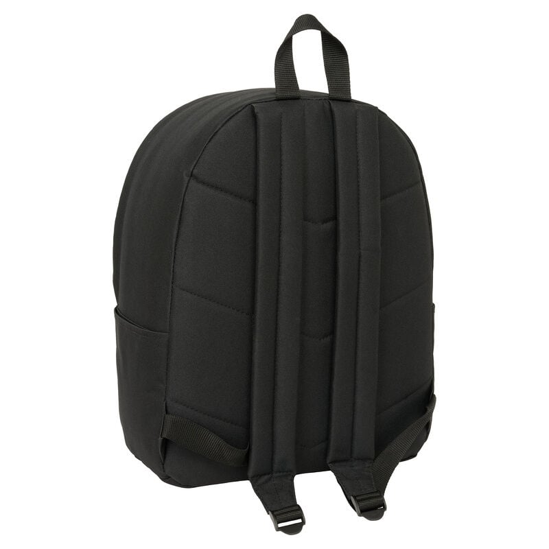 Mochila negra One Piece de 40 cm con bolsillo frontal marrón - 2