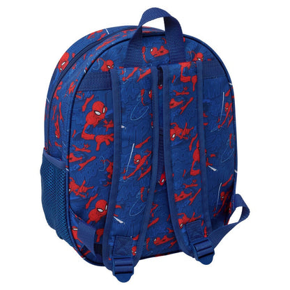 Mochila azul 3D LED de Spider-Man Marvel - 2