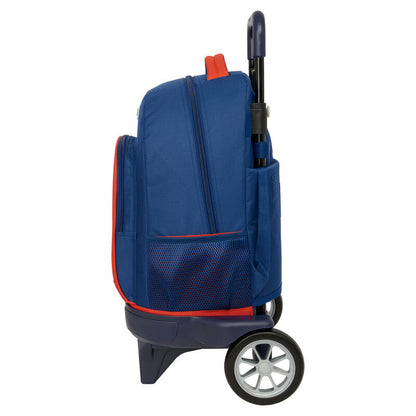 Trolley mochila SAFTA Super Mario Bros azul y rojo con Mario y Luigi - 3