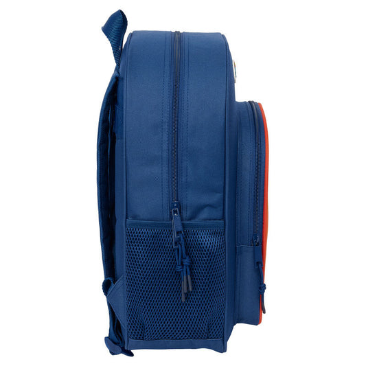 Mochila azul Super Mario Bros con Mario y Luigi - 3