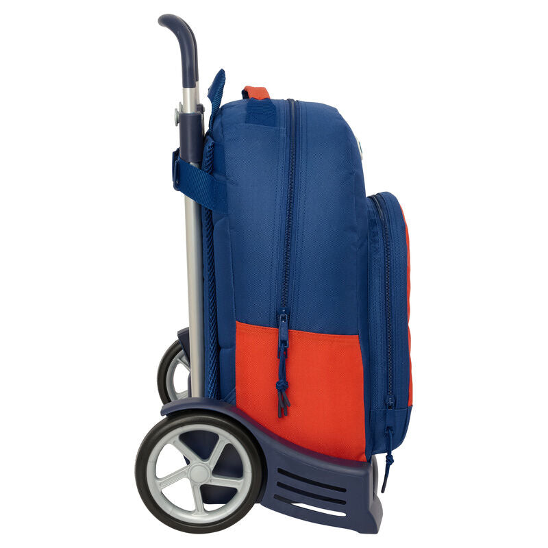 Trolley mochila SAFTA Super Mario Bros azul y rojo con Mario - 3