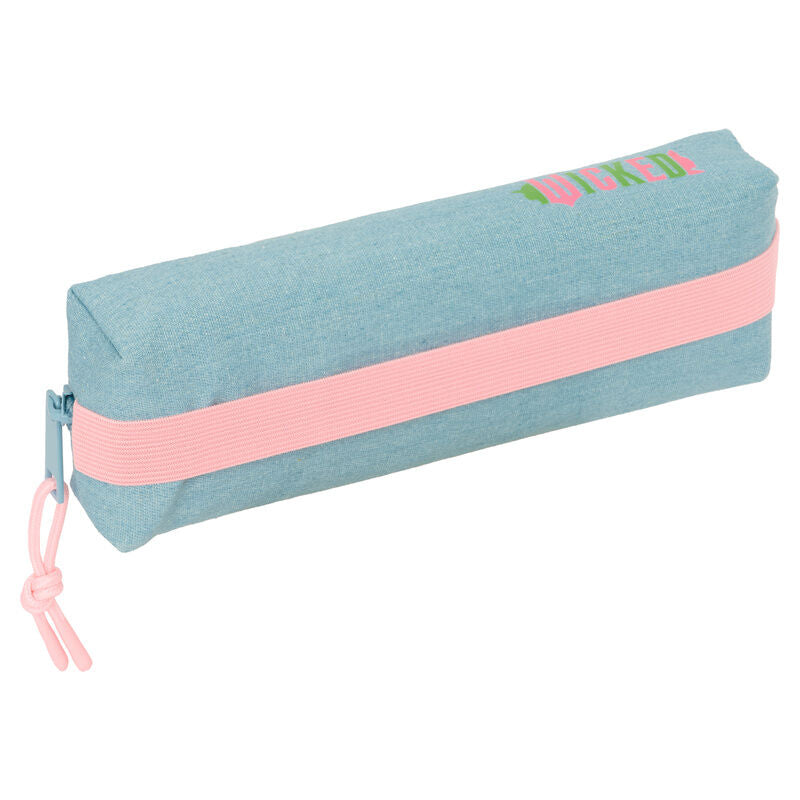 Portatodo Wicked SAFTA azul claro con cremallera y logotipo multicolor - 3