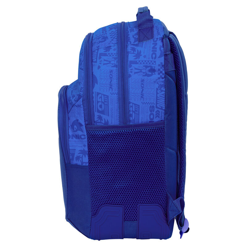 Mochila azul de Sonic the Hedgehog de 42 cm - 3