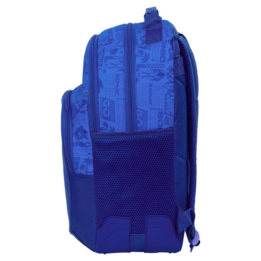 Mochila azul de Sonic the Hedgehog de 42 cm - 3