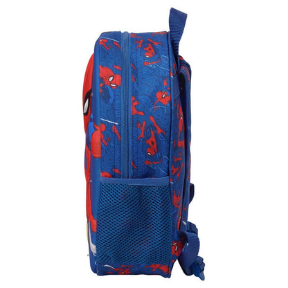 Mochila azul 3D LED de Spider-Man Marvel - 3