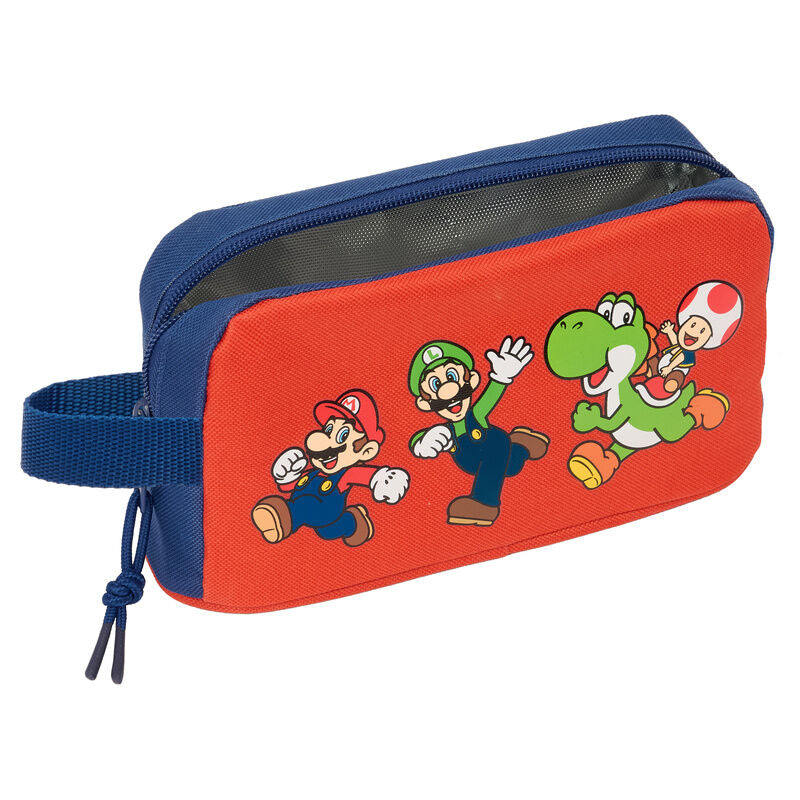 Portadesayunos térmico SAFTA Super Mario Bros rojo y azul - 4